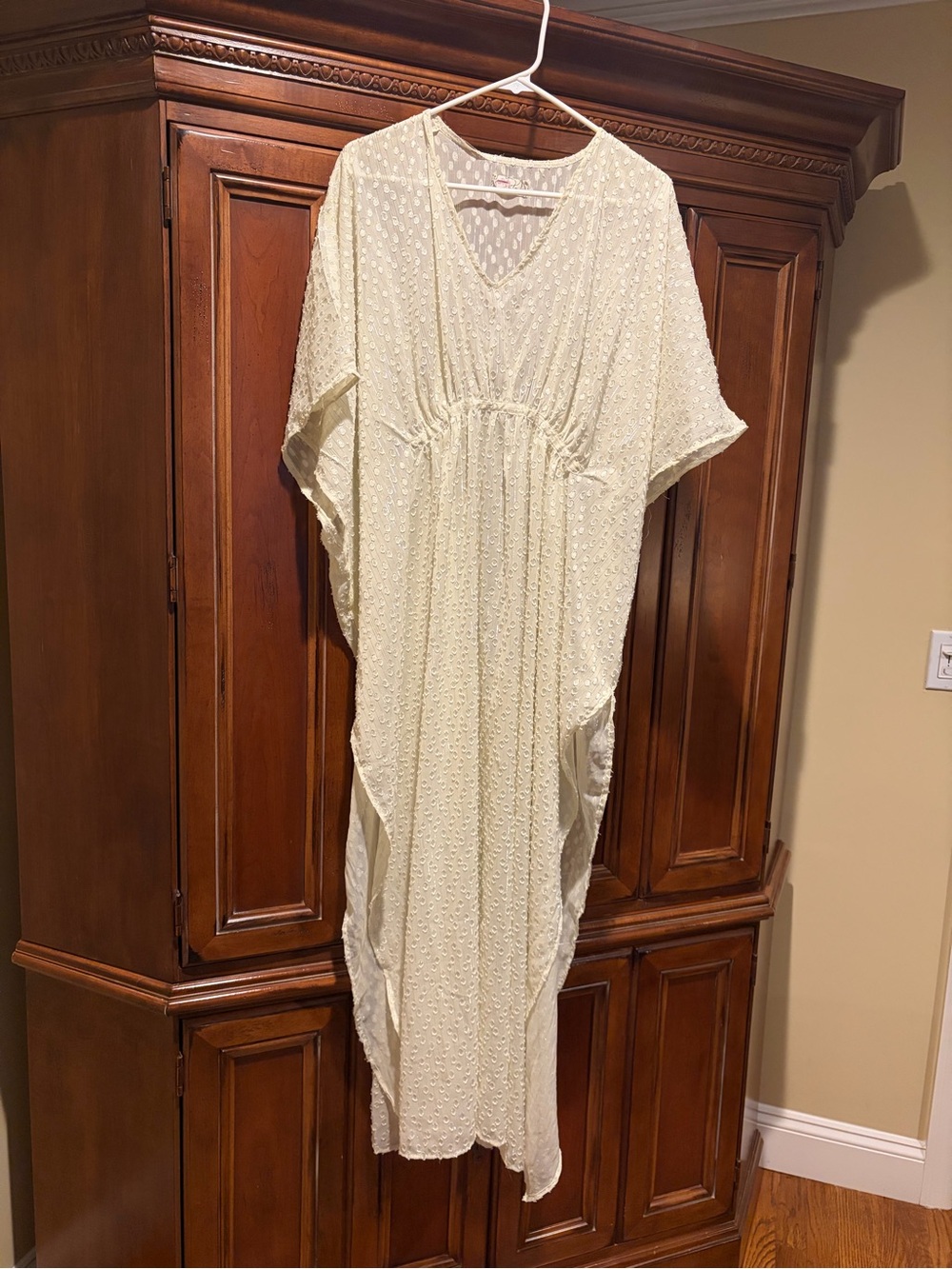 Free People kaftan maxi cover-up